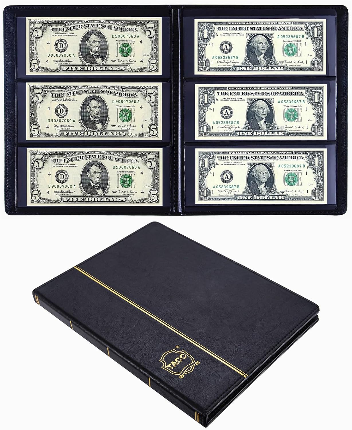 Money Sleeves For Bills DSLSQD 100 Pieces Dollar Bill